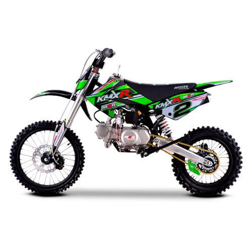 THE KMXR125 PIT BIKE - EXTENDED ALUMINIUM SWING ARM