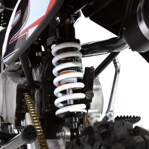 THE KMXR140 PIT BIKE - ADJUSTABLE REAR SHOCK