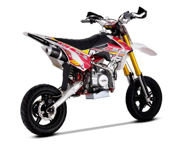 M2R RF140SM SUPERMOTO BIKE - TREADED ROAD TYRES