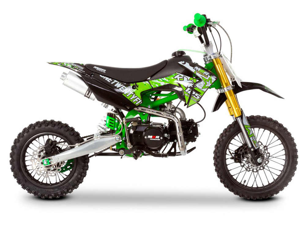 M2R RACING KXF125 - Green and Black