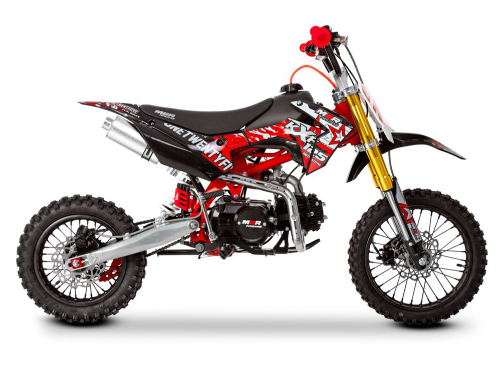 M2R RACING KXF125 - Red and Black