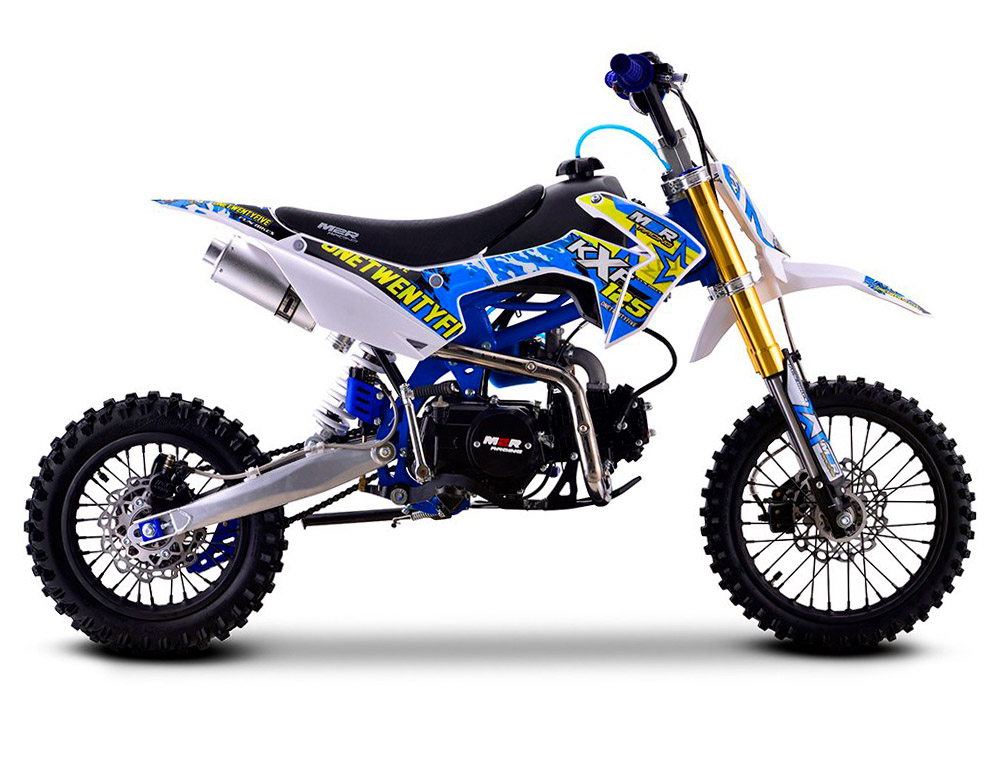 M2R RACING KXF125 - Blue and White