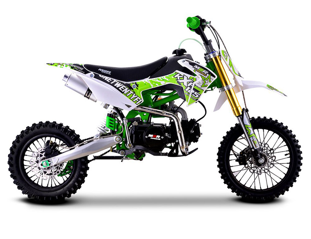 M2R RACING KXF125 - Green and White