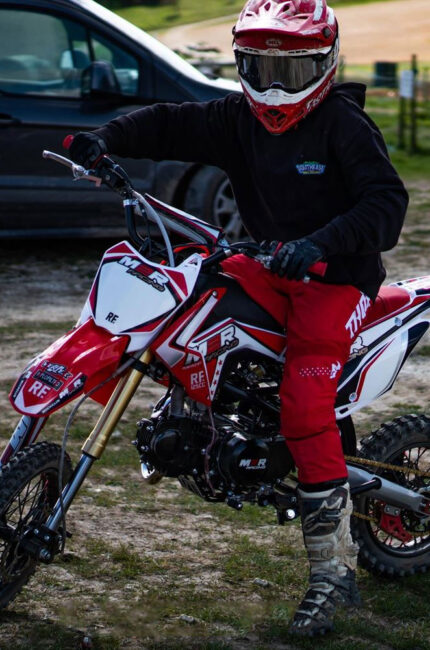 RF125-M2R-Pit Bike Red