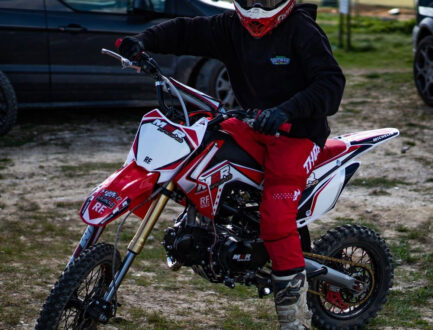 RF125-M2R-Pit Bike Red